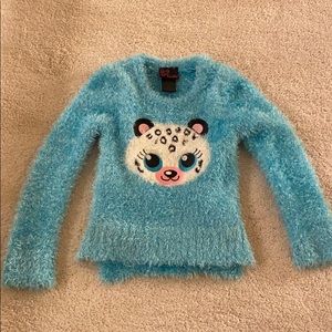 Fuzzy Panda Sweater